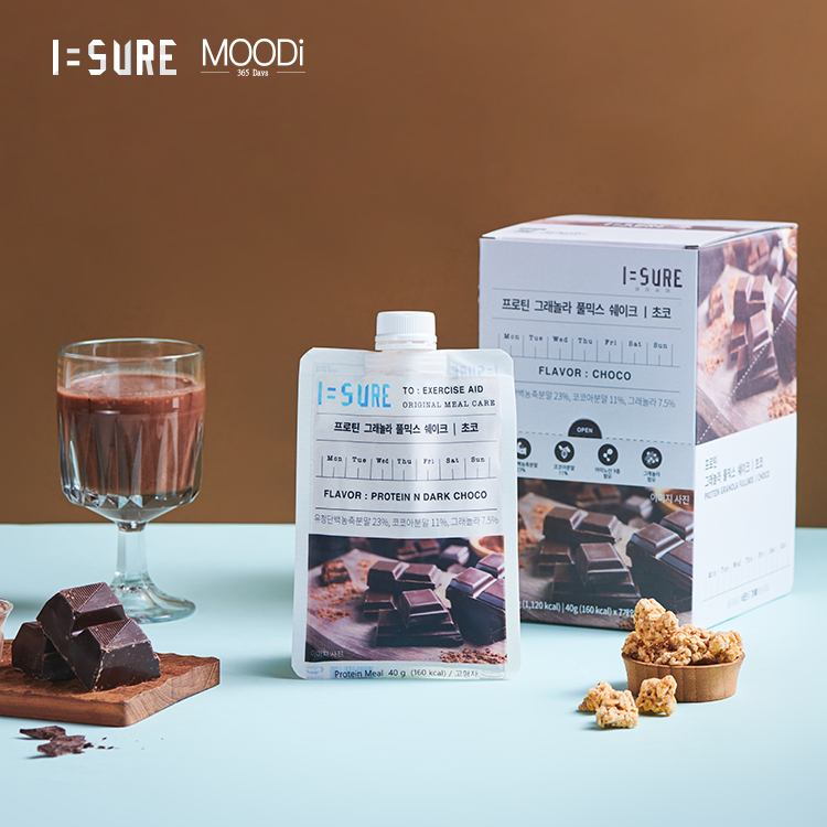 【ISURE】韓國健康代餐 即食燕麥片 朱古力味（7件入）