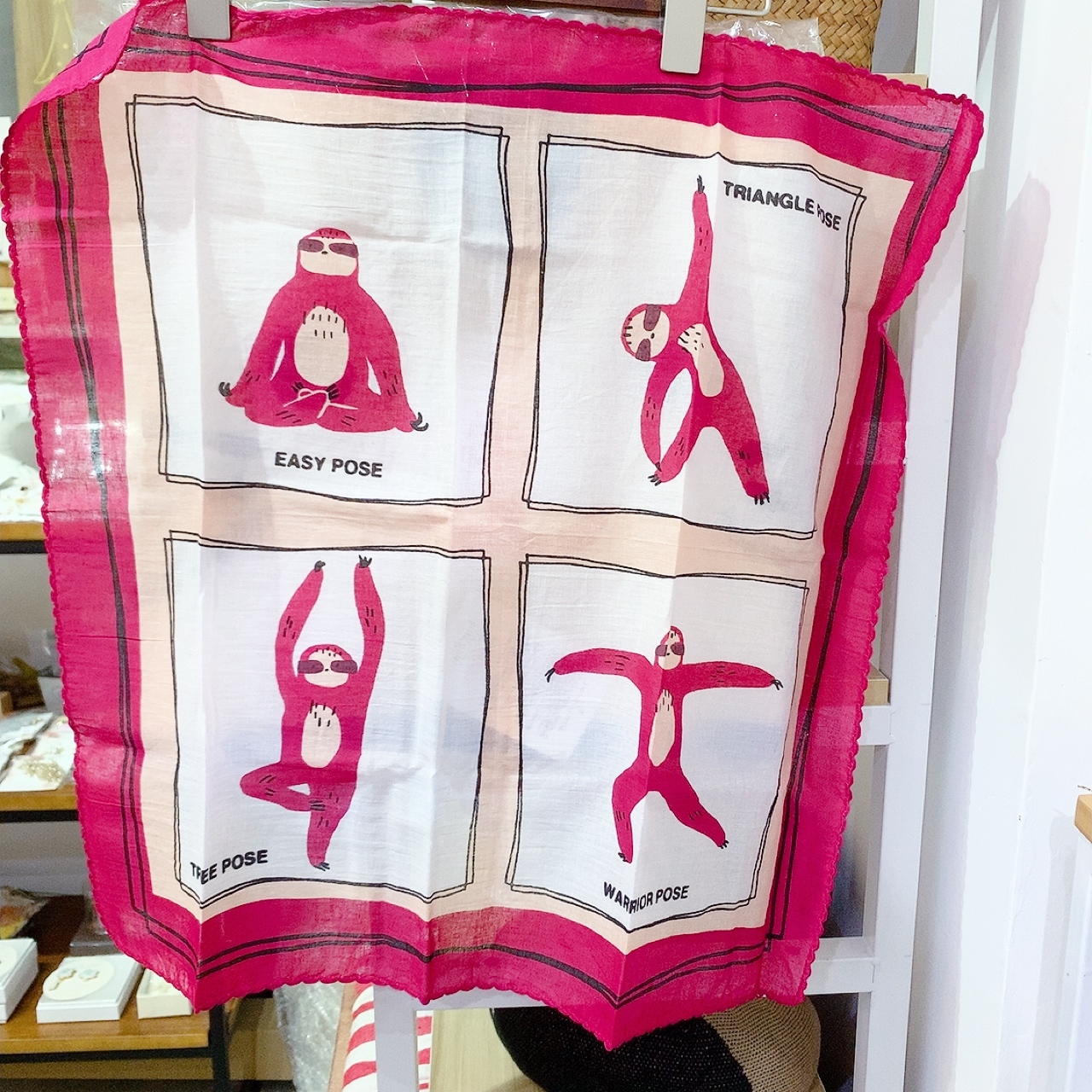 [日本] 樹懶四種姿勢手帕