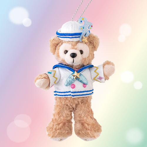 Plush Badge Duffy Heart Warming Days 2018 Valentine Tokyo DisneySea Limited