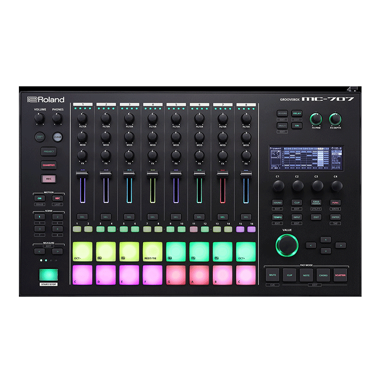 展示品出清Roland MC-707 Groovebox 節奏機