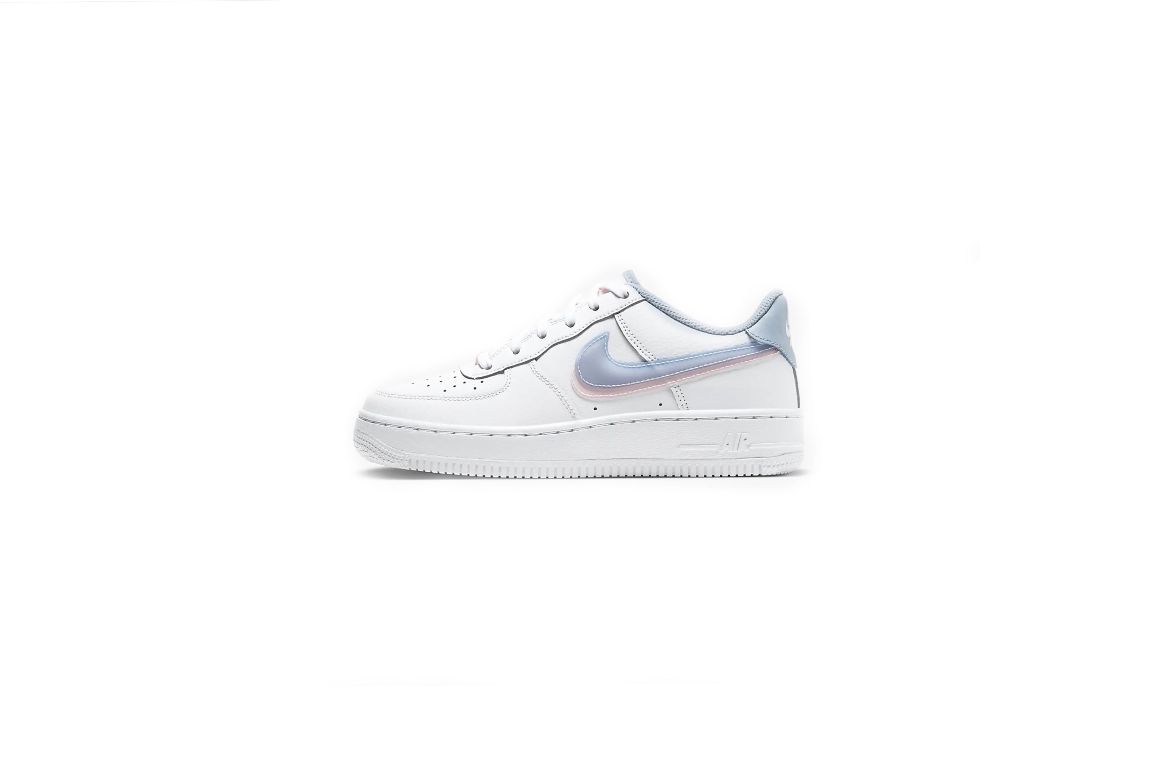 Nike Air Force 1 Low LV8 Double Swoosh Light Armory Blue for Women