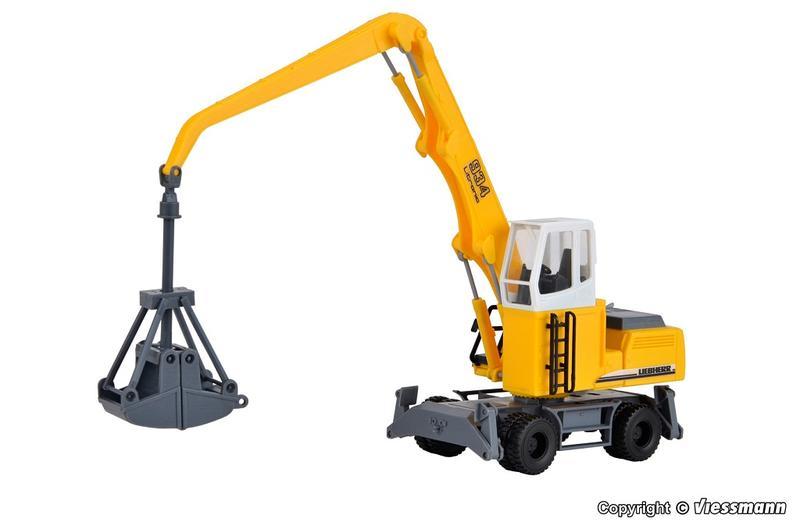 特價 Kibri 11286 HO規 LIEBHERR R934 transfer device with gripper 抓吊機
