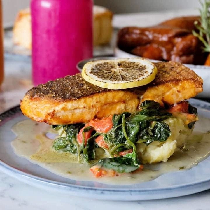 Roasted Salmon Fish (Norwegian)