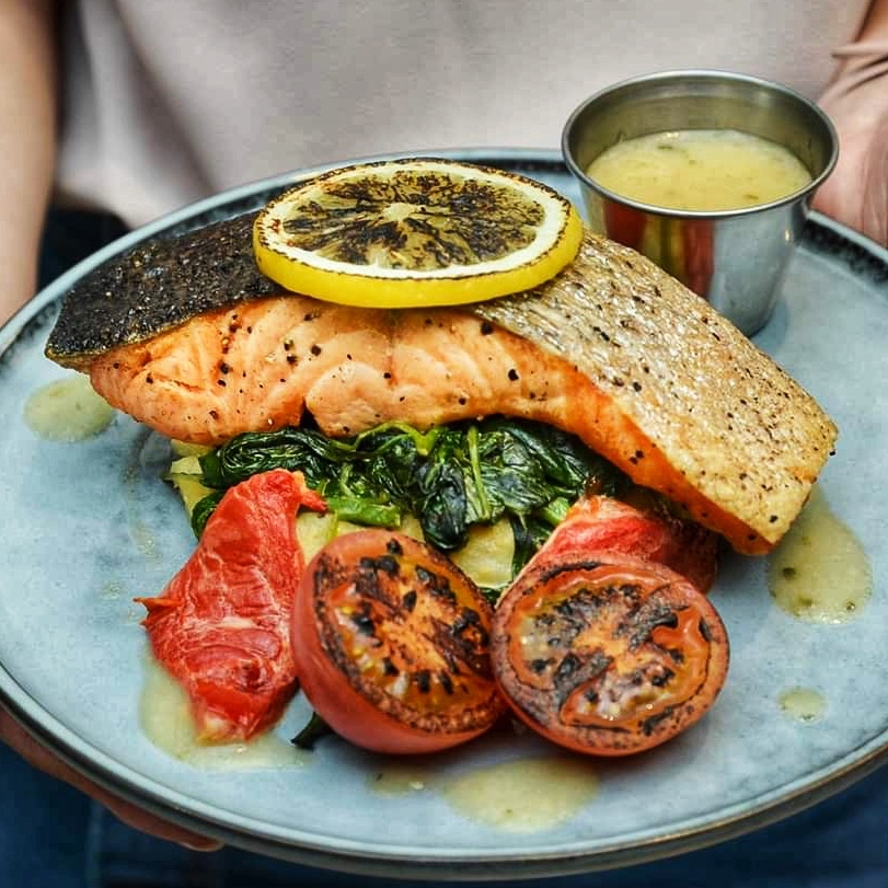 Teriyaki Roasted Salmon Fish (Norwegian)