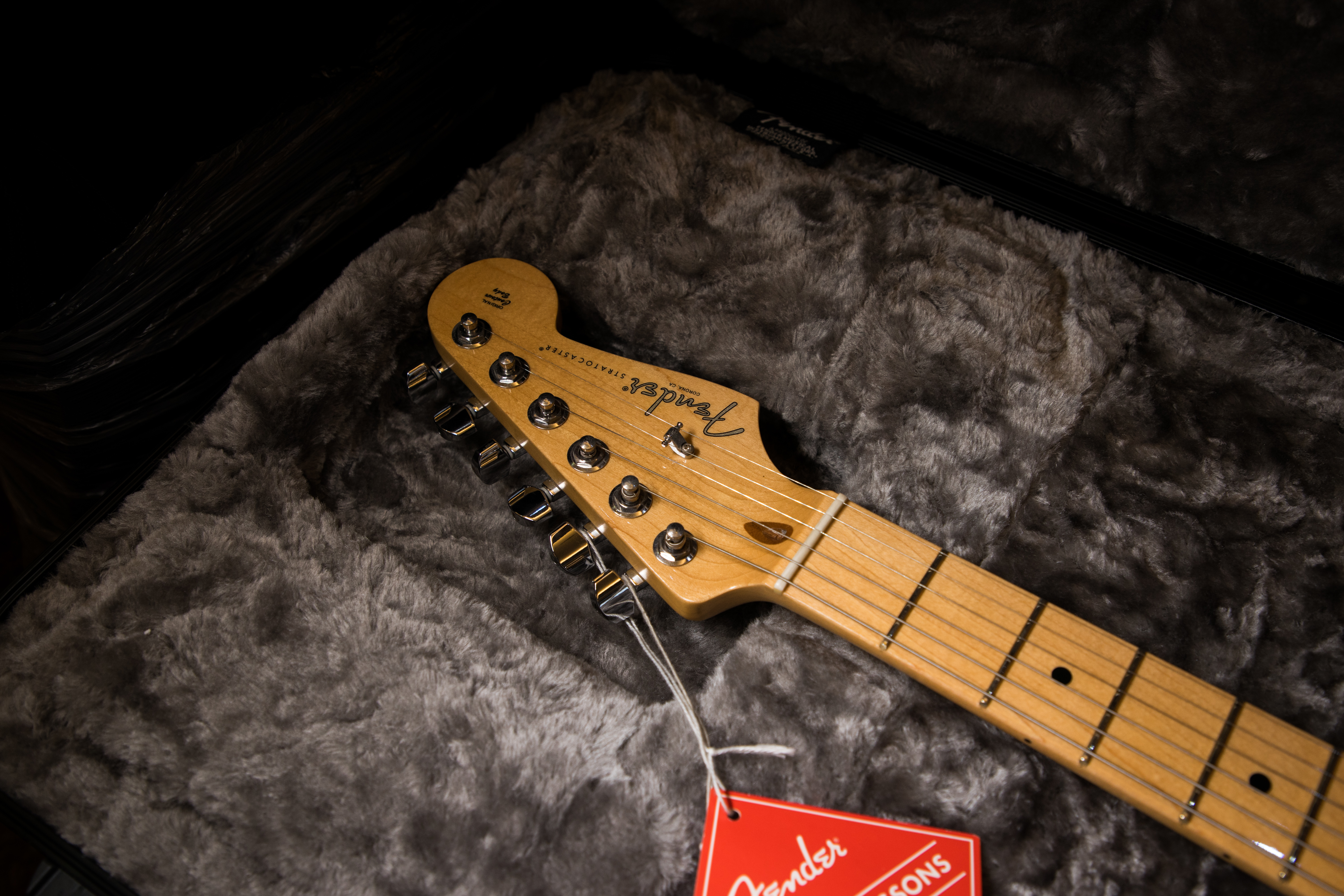 Fender Fender American Professional Stratocaster MN ATO 美廠 楓木指板 復古橄欖綠 原廠硬case 第 4 張圖片｜三峽吉他 / Bass