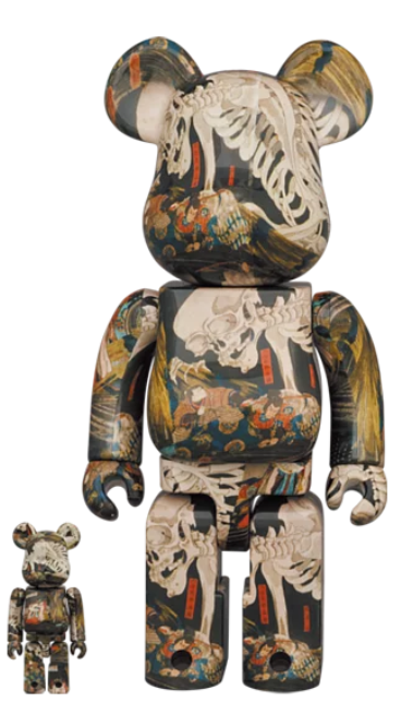 Be@rbrick - 歌川国芳「相馬の古内裏」 ( 100%+400% )