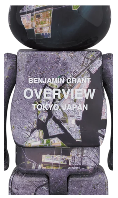 Be@rbrick  - Benjamin Grant「OVERVIEW」Tokyo ( 100%+400% )