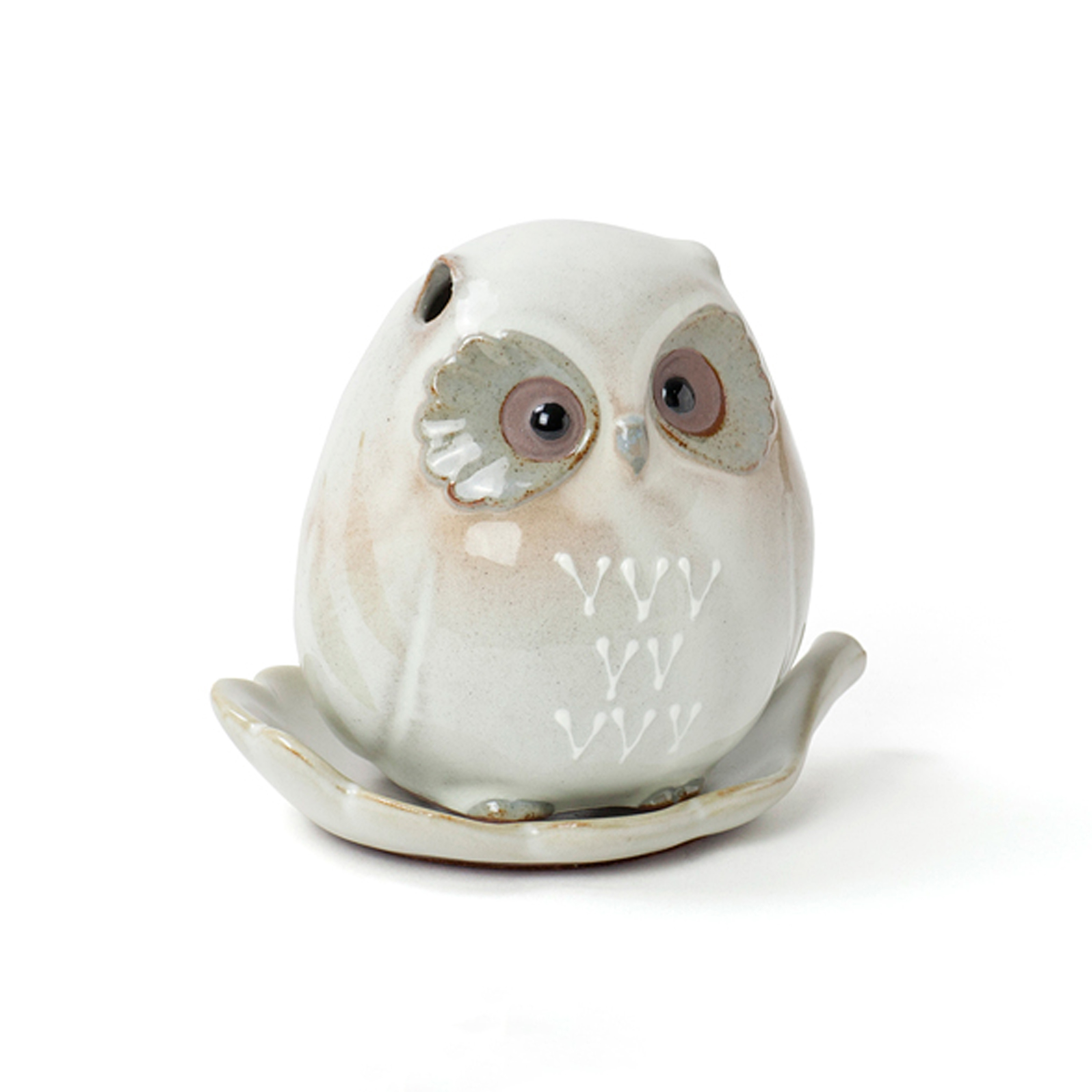 松榮堂 - 貓頭鷹瓷香爐