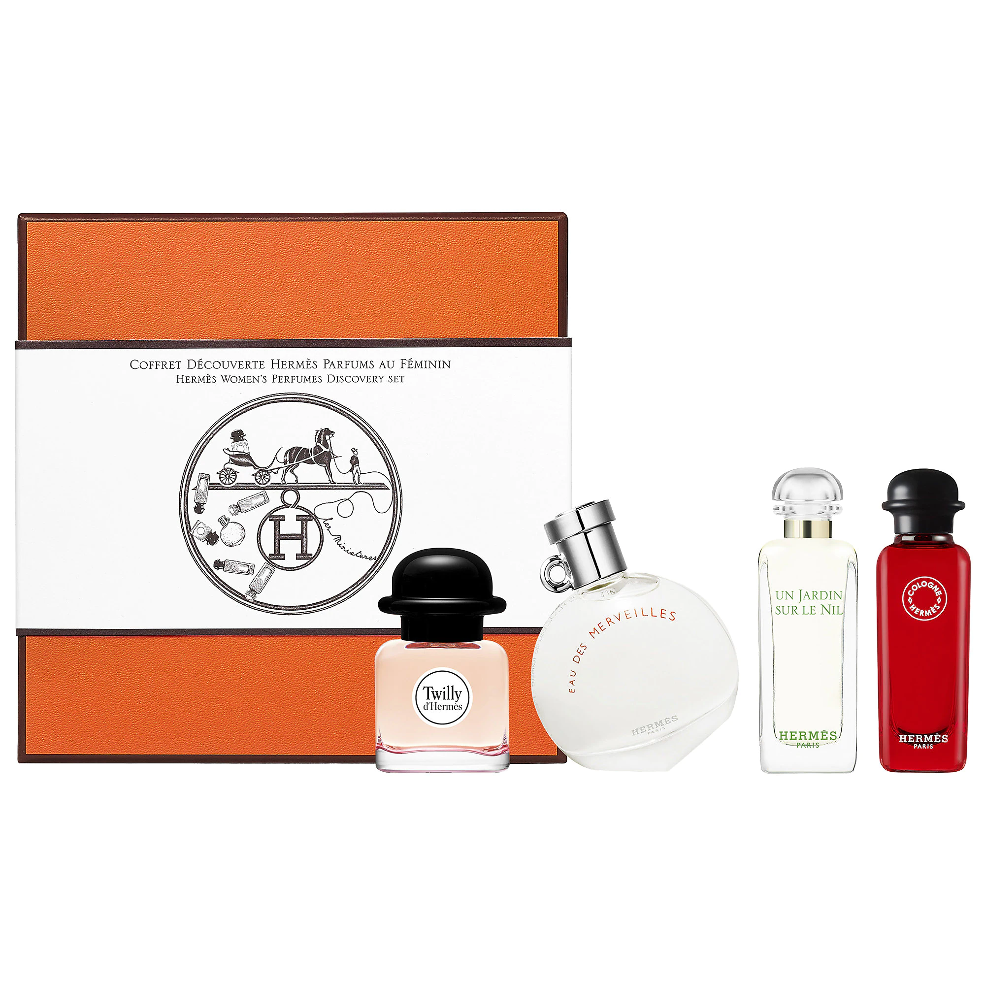 hermes miniature perfume set price