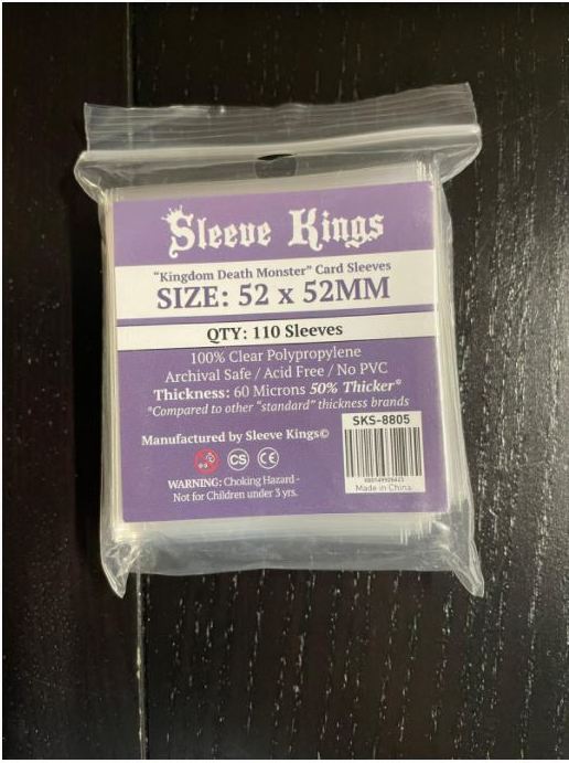SK Card Sleeves (52 x 52mm) - 110 /pk