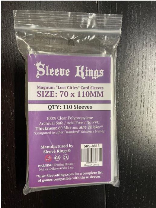 SK Card Sleeves (70x110mm) - 110 /pk