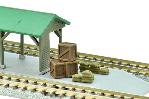 Tomytec 建物 022-4 N規 荷物 貨物 車站 C4