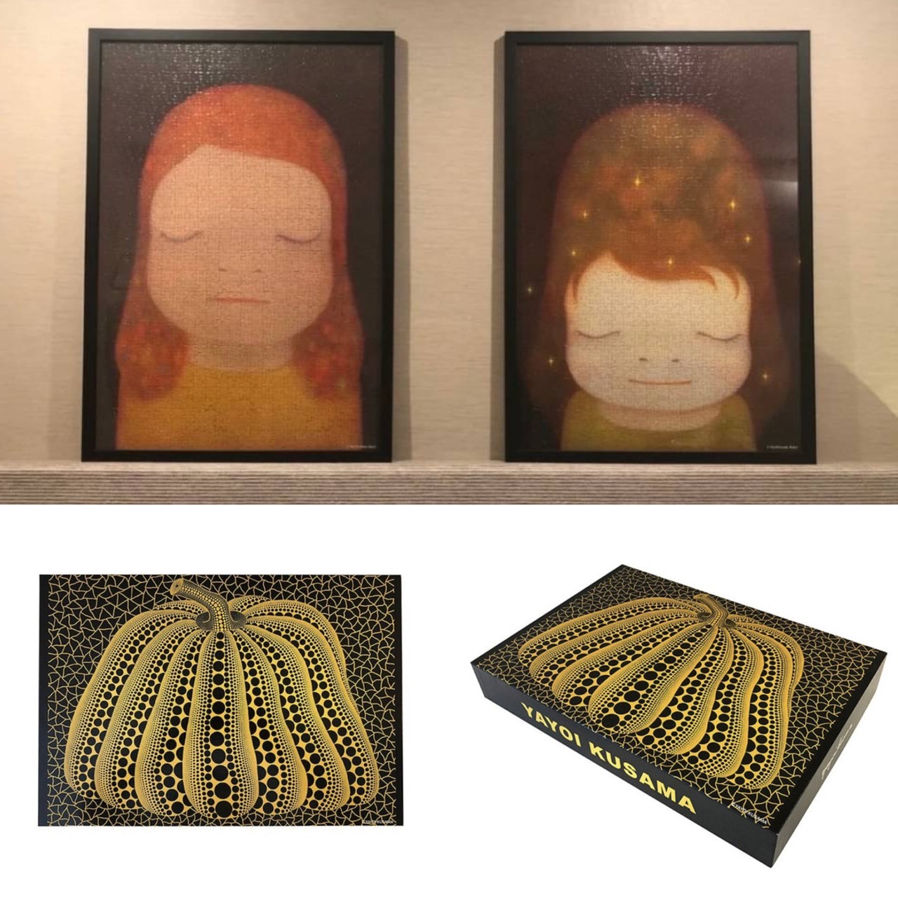 奈良美智 / 草間彌生 拼圖 1000片