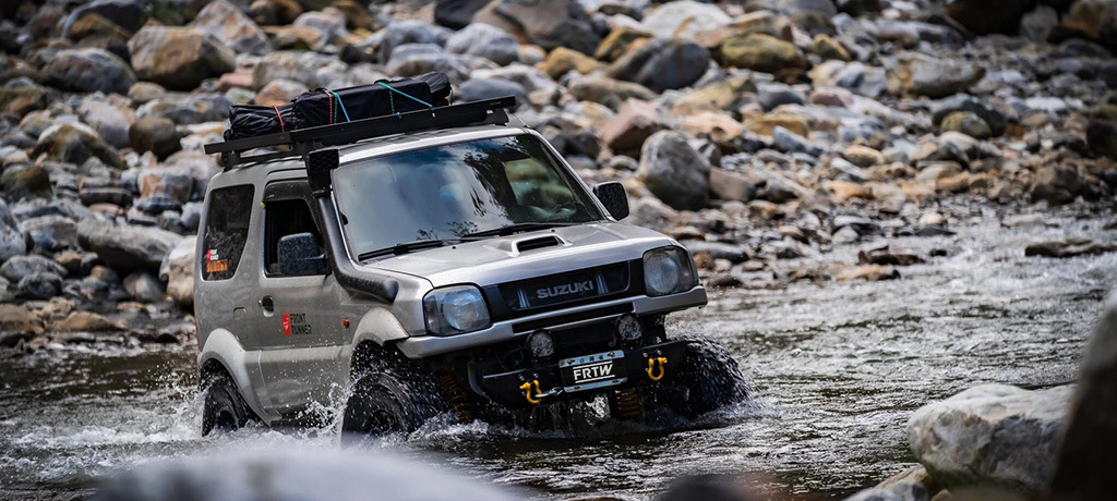 Suzuki Jimny (1998-2018) SLIMLINE II ROOF RACK KIT