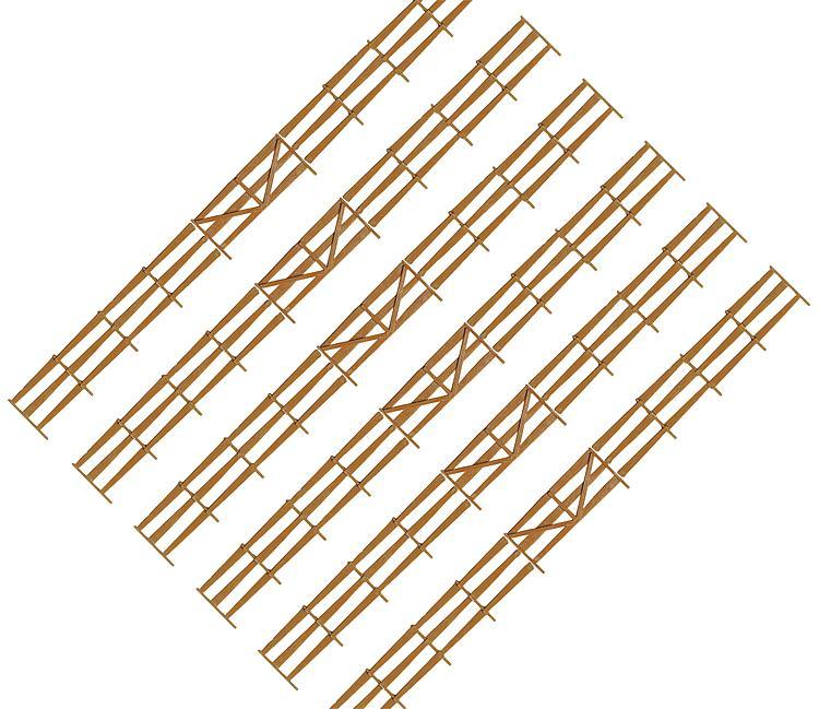 Faller 180408 HO規 Bonanza fence 畜牧的圍欄 1341 mm