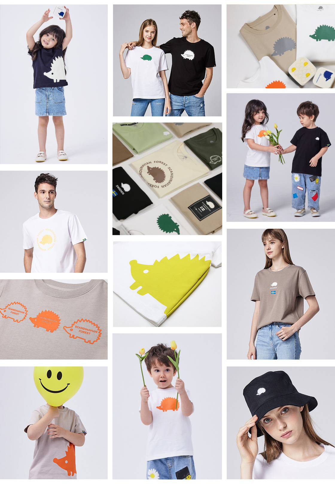 SCANDINAVIAN FOREST北歐小刺蝟 療癒森林動物 來自瑞典 風靡日本 MOZ瑞典駝鹿(麋鹿)的姊妹品牌