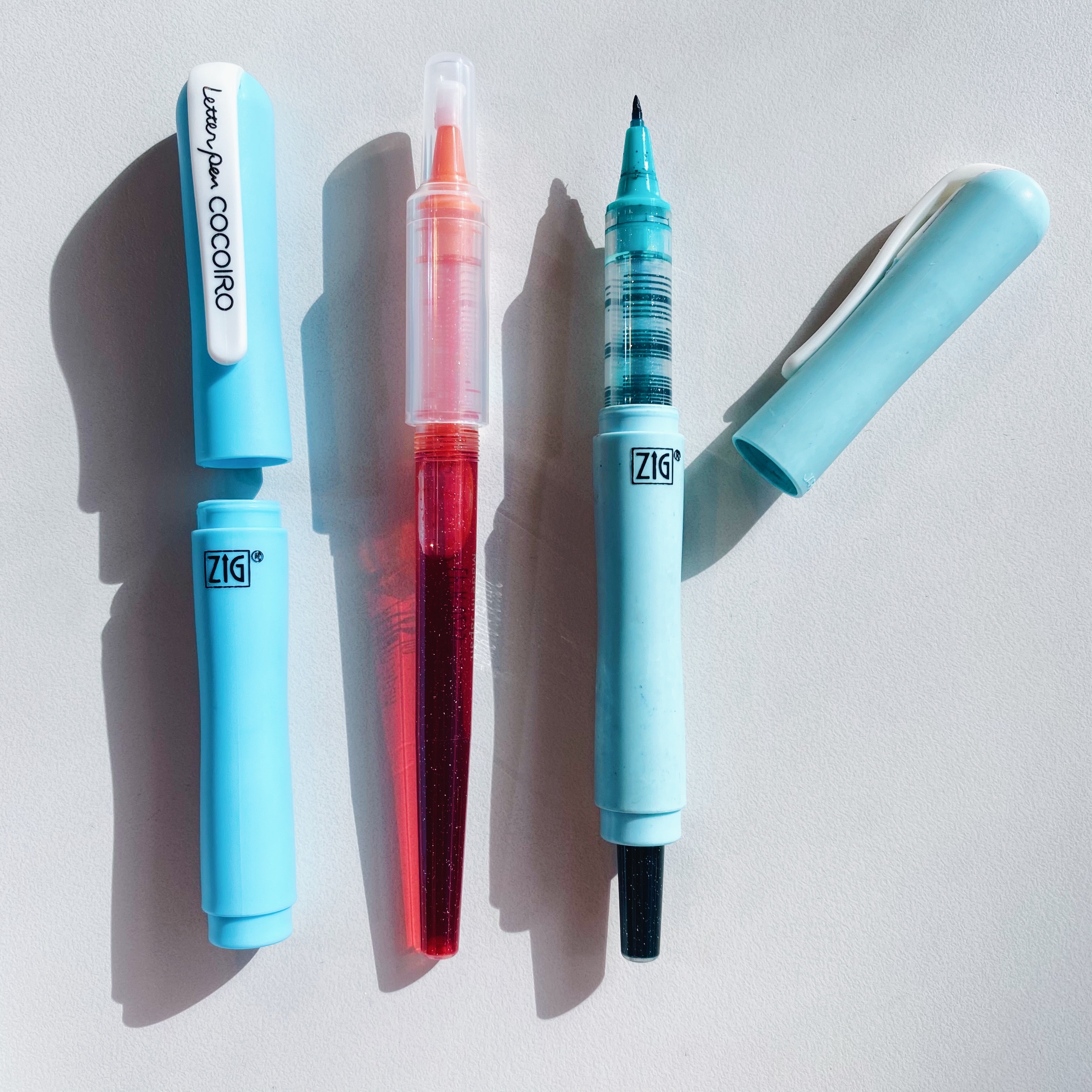 日本吳竹 ZIG COCOIRO 隨變筆筆芯 極細彈性硬筆頭