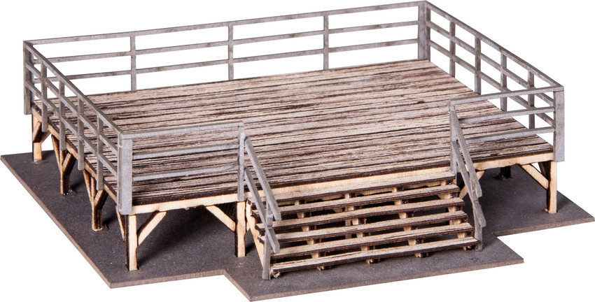 Noch 66826 HO Event Stage with micro-sound Brass Band