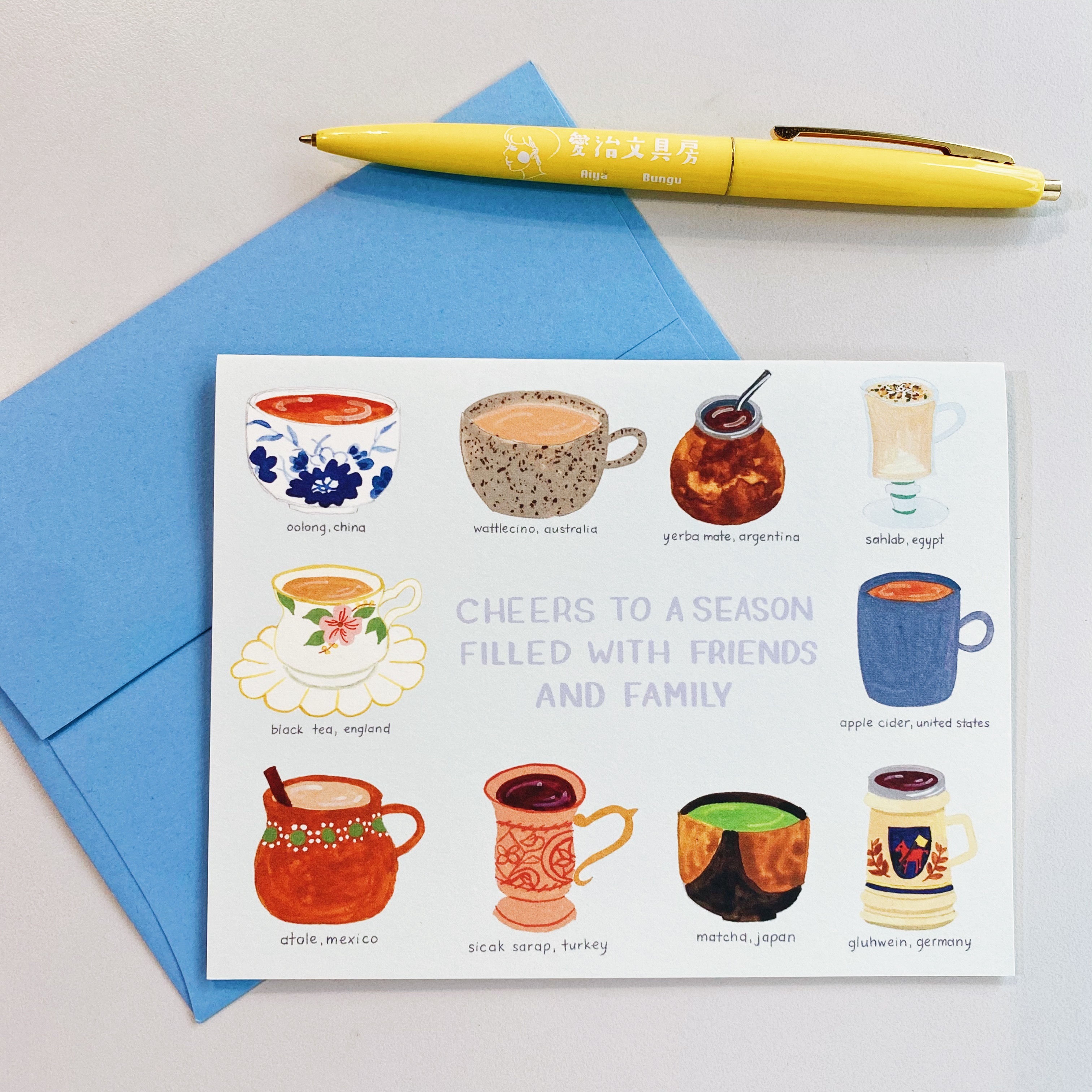 茶杯 萬用卡片 賀卡 SMALL ADVENTURE