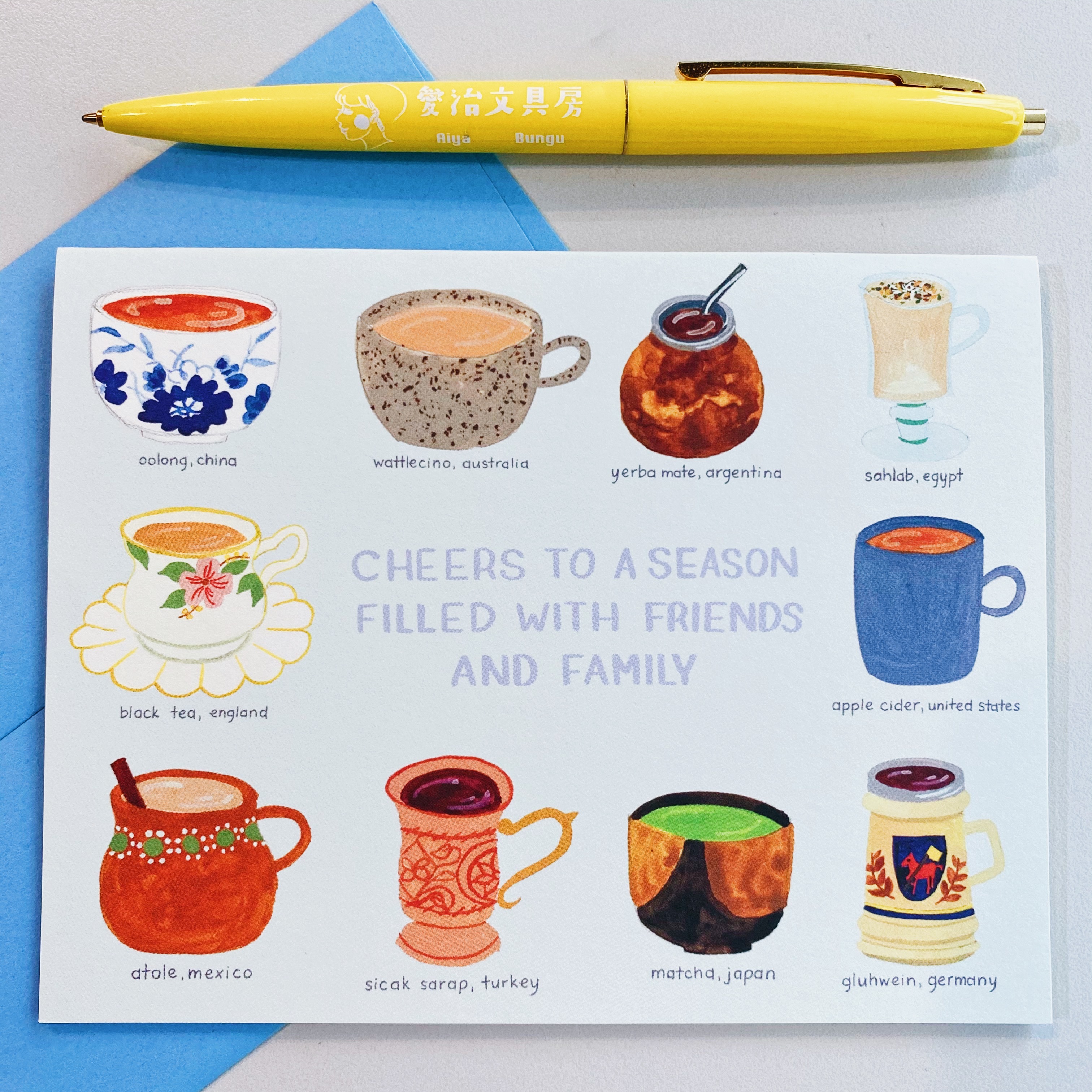 茶杯 萬用卡片 賀卡 SMALL ADVENTURE