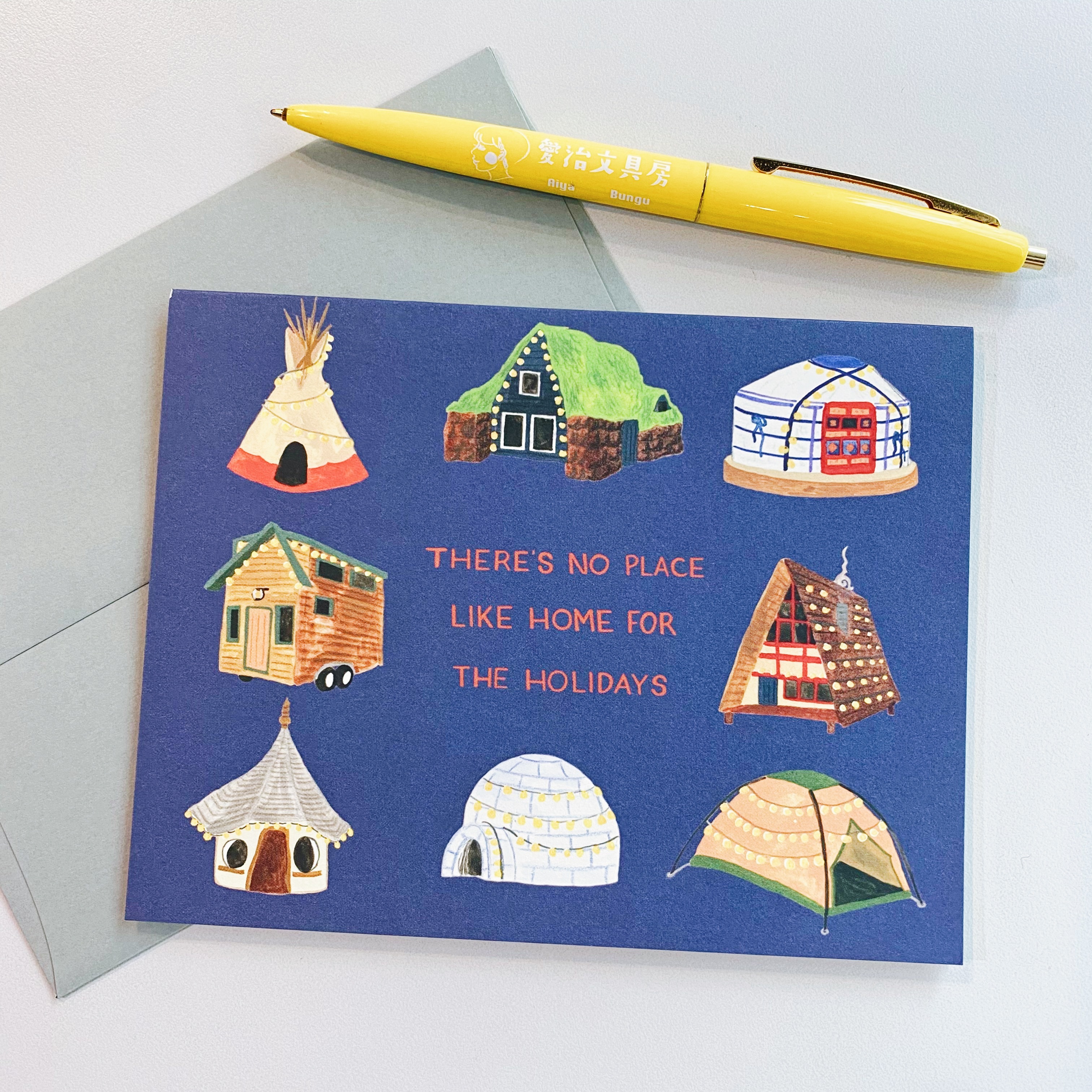 no place like home 萬用卡片 賀卡 SMALL ADVENTURE