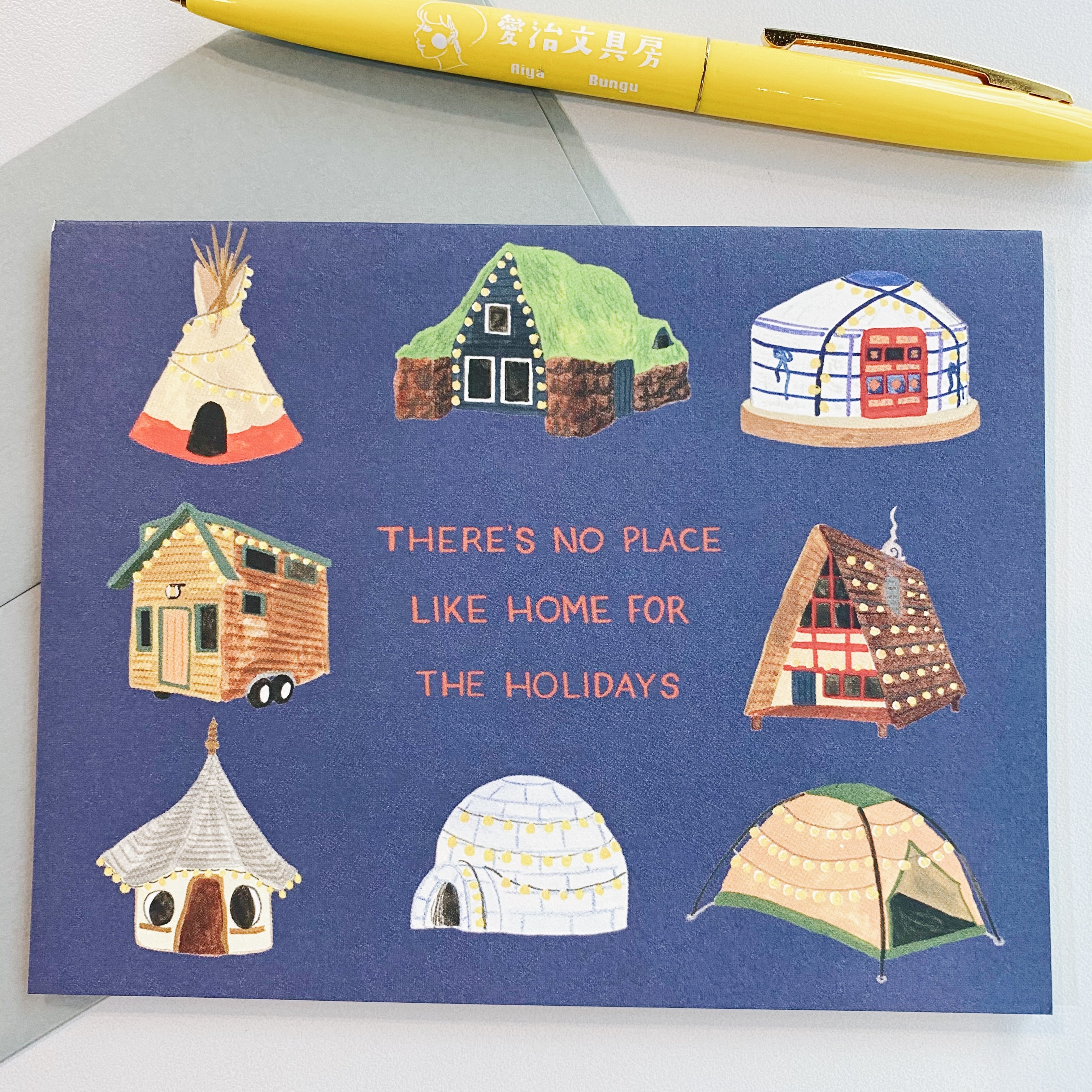 no place like home 萬用卡片 賀卡 SMALL ADVENTURE