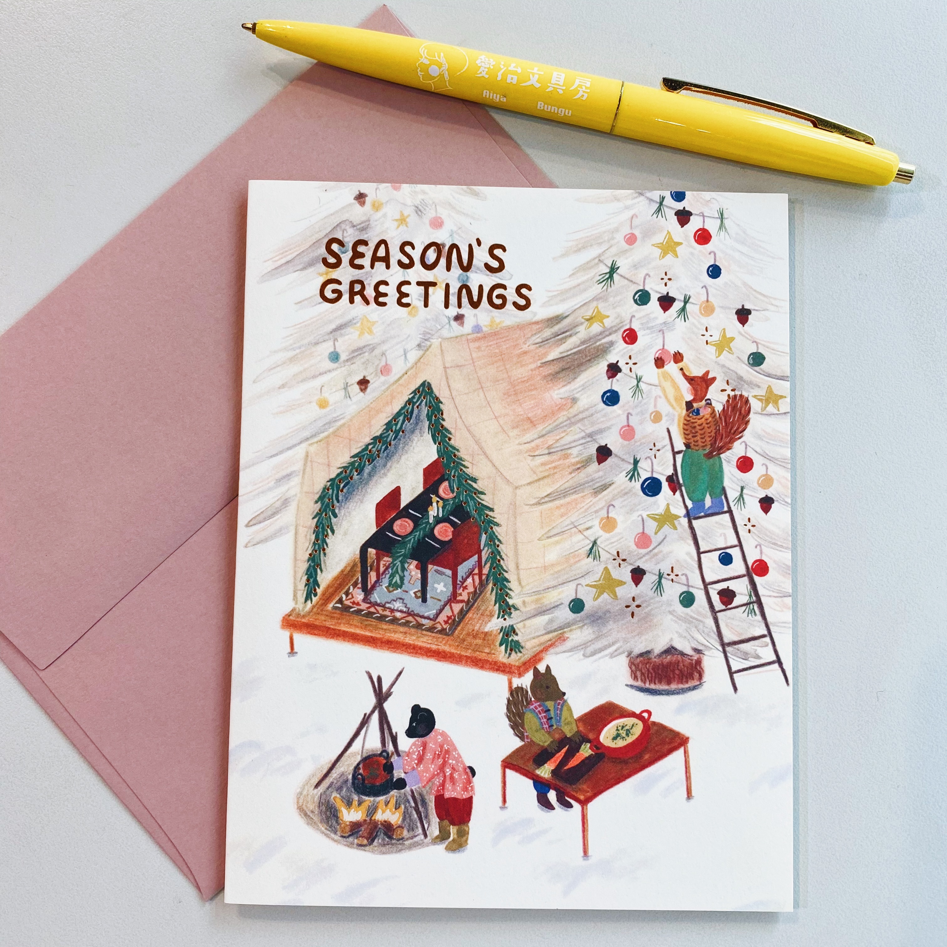 季節問候 萬用卡片 賀卡 SMALL ADVENTURE