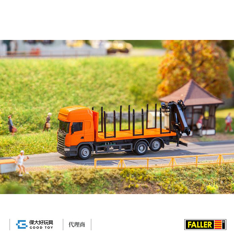Faller 161634 (HO) Scania R 13 Short stock truck (HERPA)