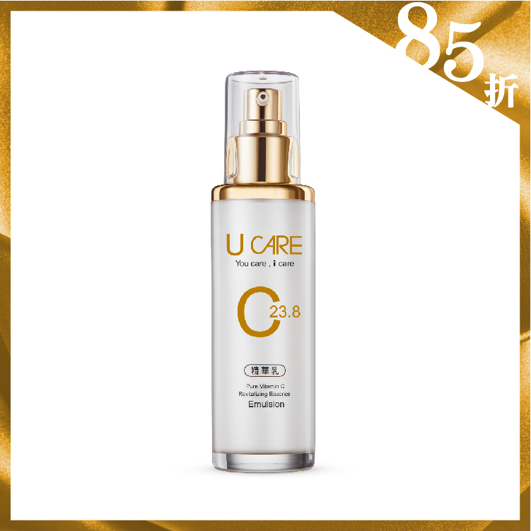 左C23.8極光超導精華乳 60mL