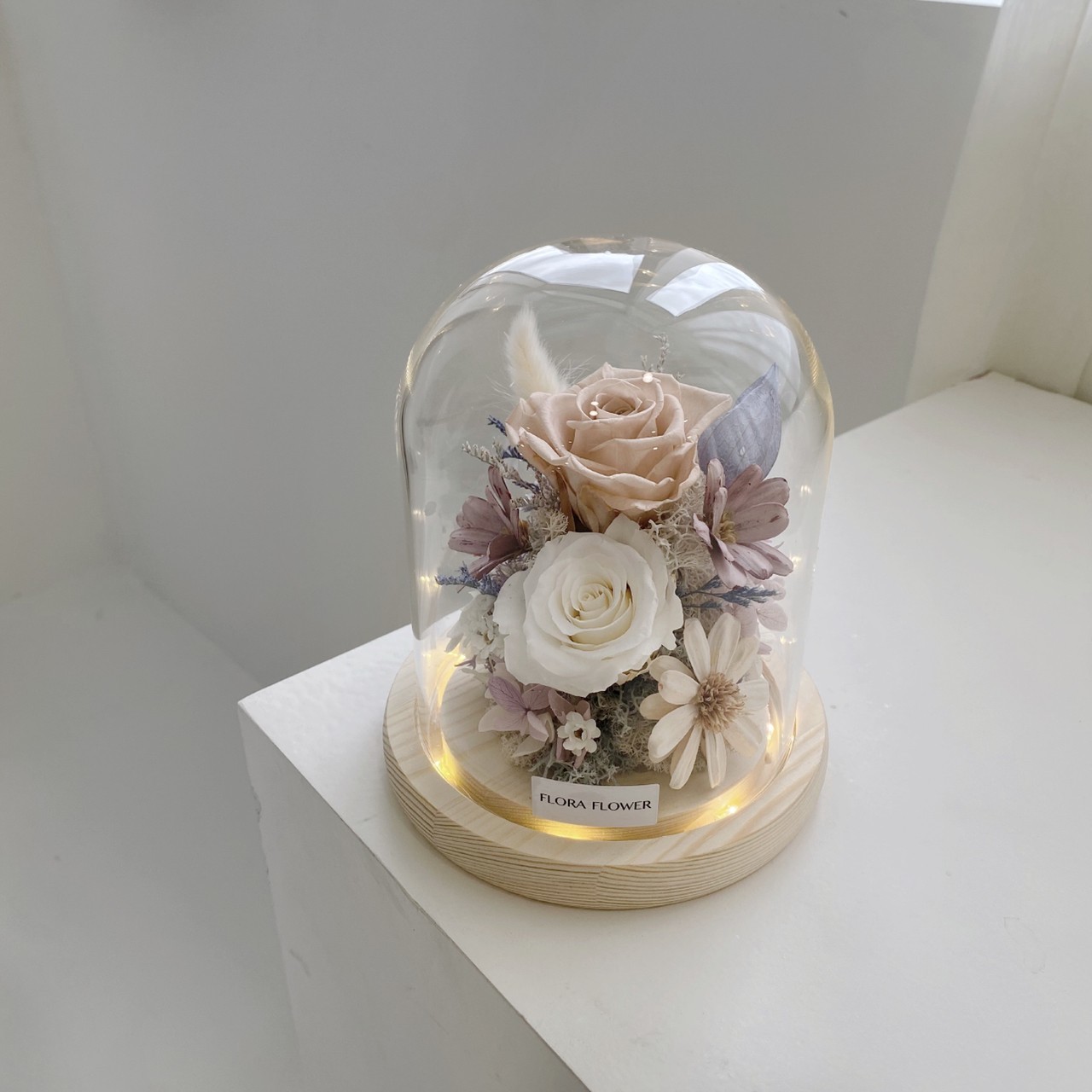 永生花夜燈- 花茶