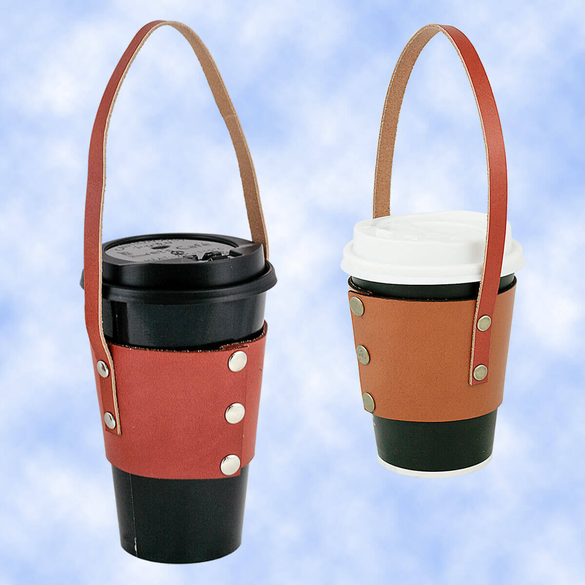 Cowhide coffee bag