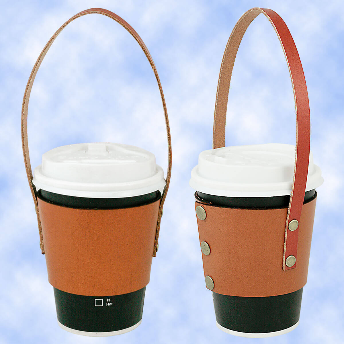 Cowhide coffee bag