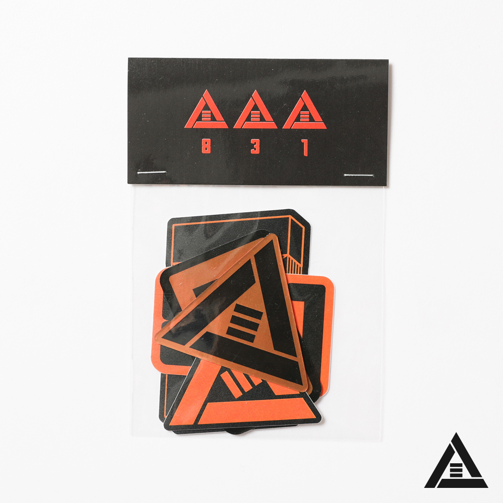 八三夭21 超橘黏貼紙組