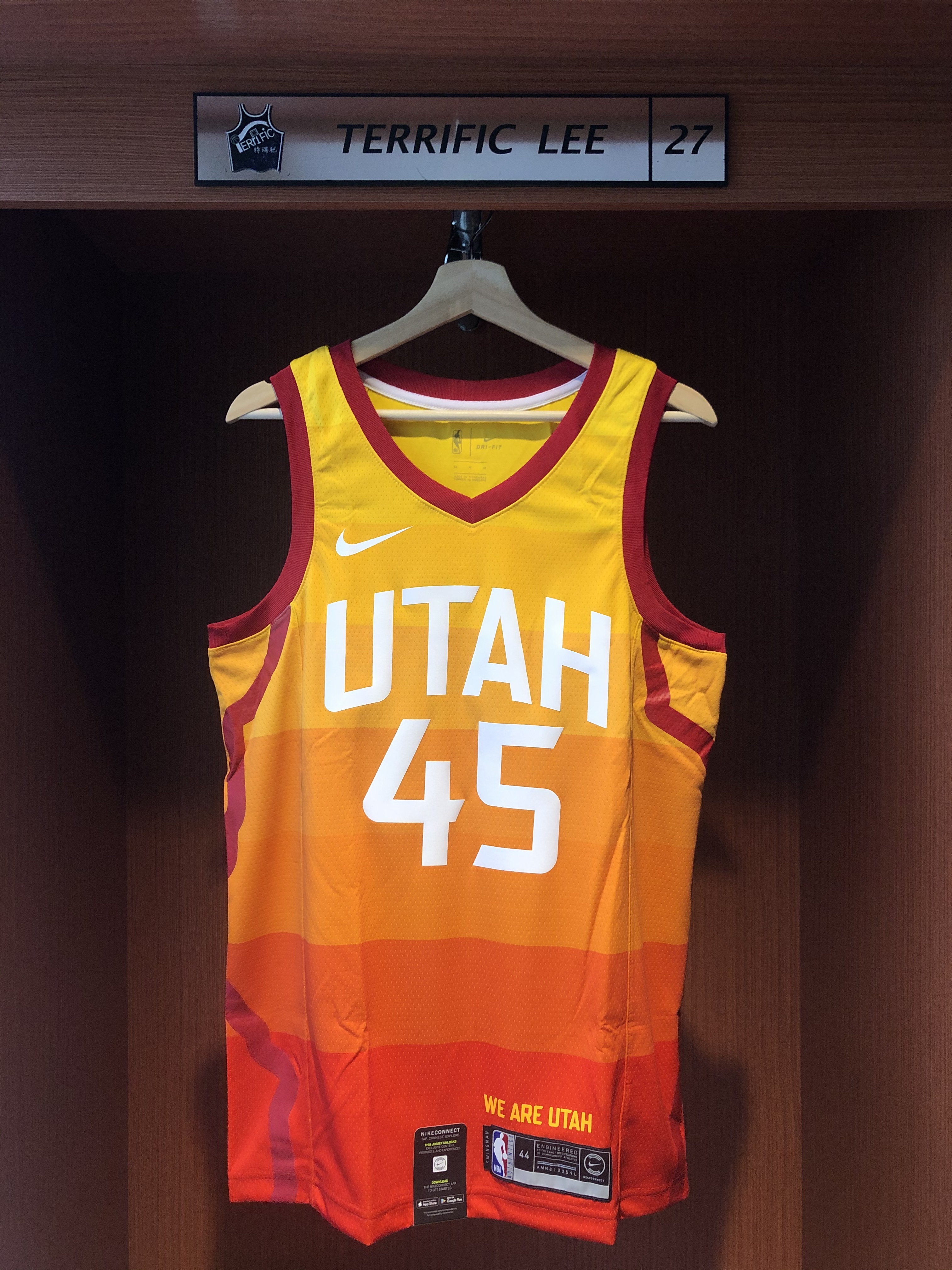 NBA球衣 Donovan Mitchell 猶他爵士城市 漸層 City Nike Swingman 球迷版 熱轉印 全新