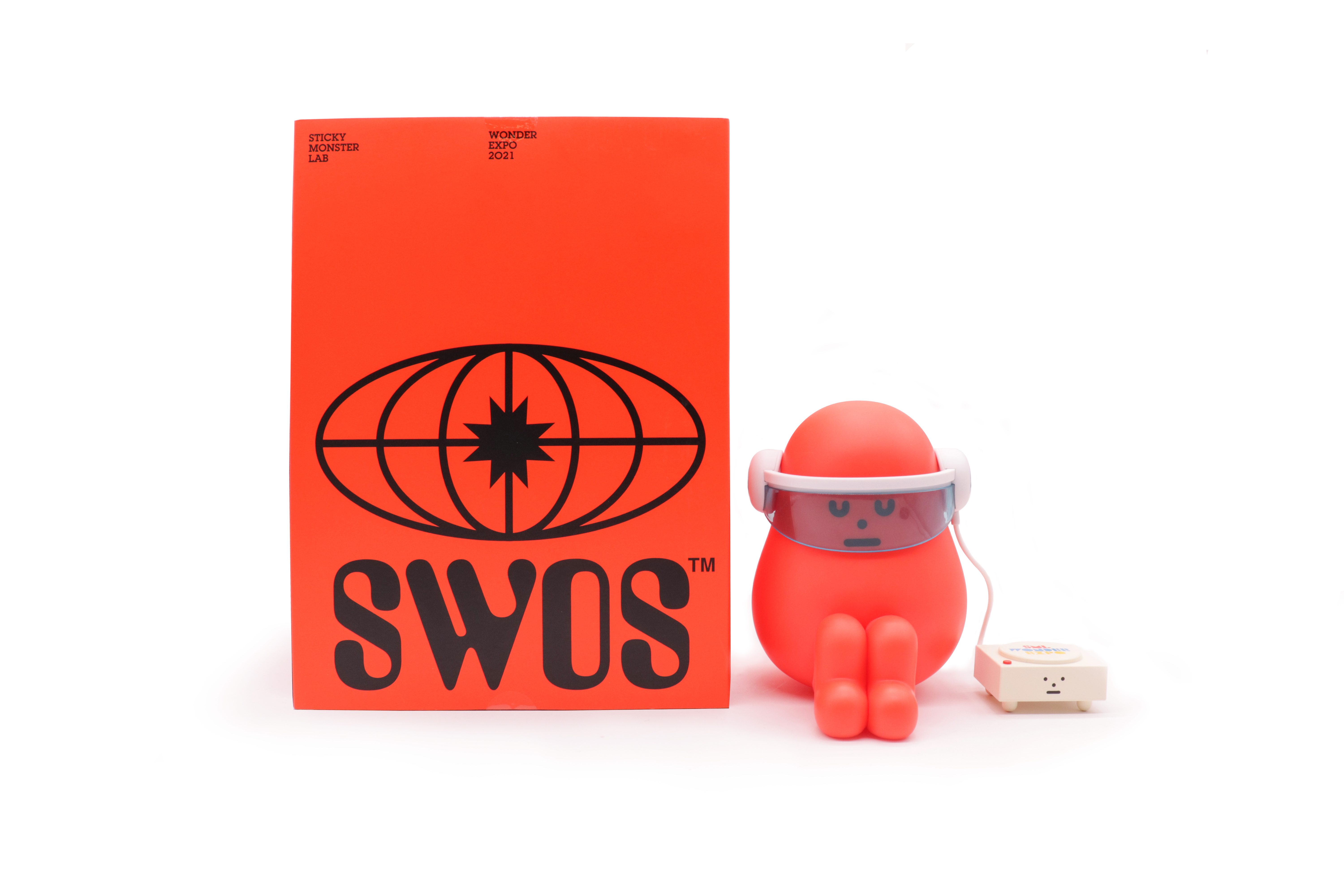 黏黏怪物研究所Wonder Expo展場公仔 - Redmon