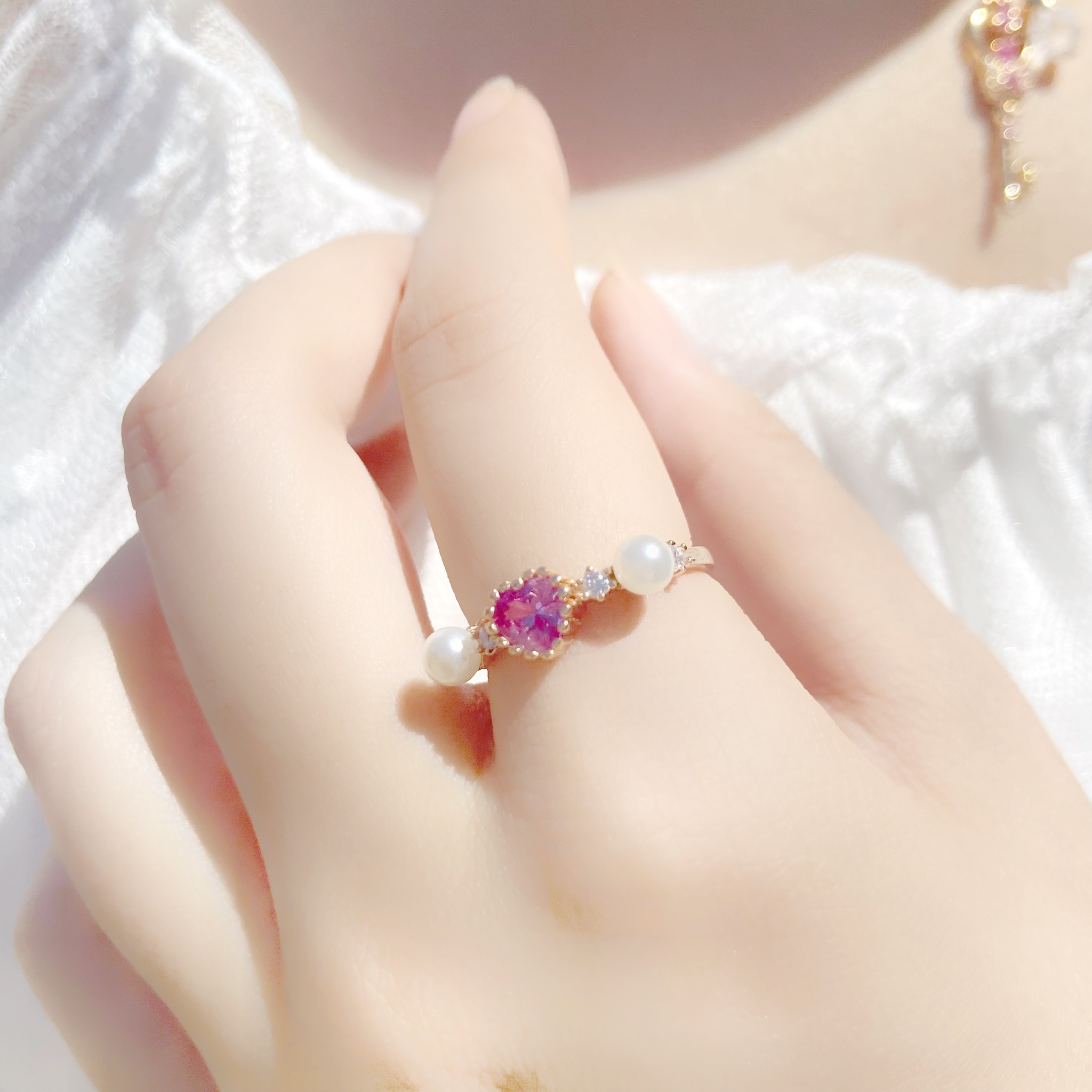 | 925純銀 | 公主約會戒指  | RI0265 |