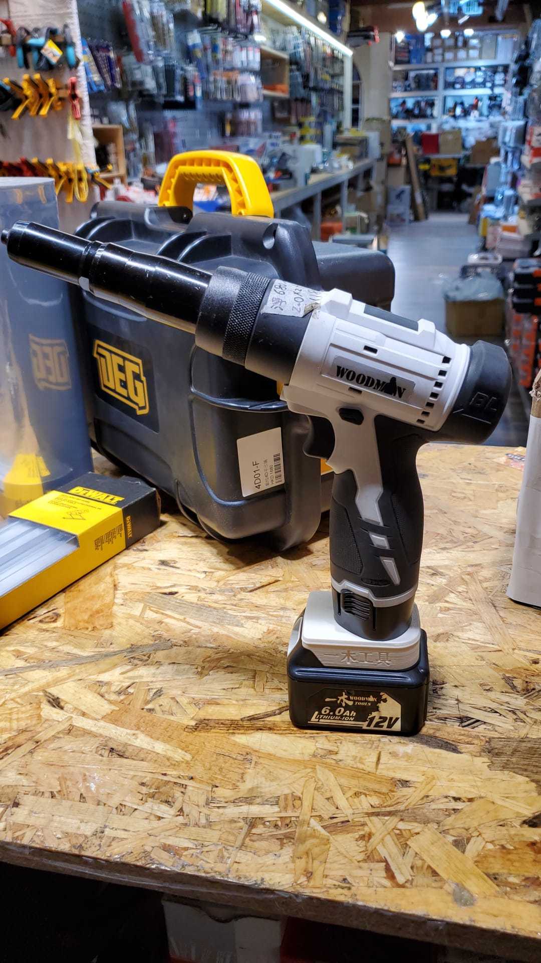 WOODMAN一木 12V方電轉圓電機