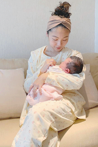 小樹哺乳娃娃衣+縮口長褲