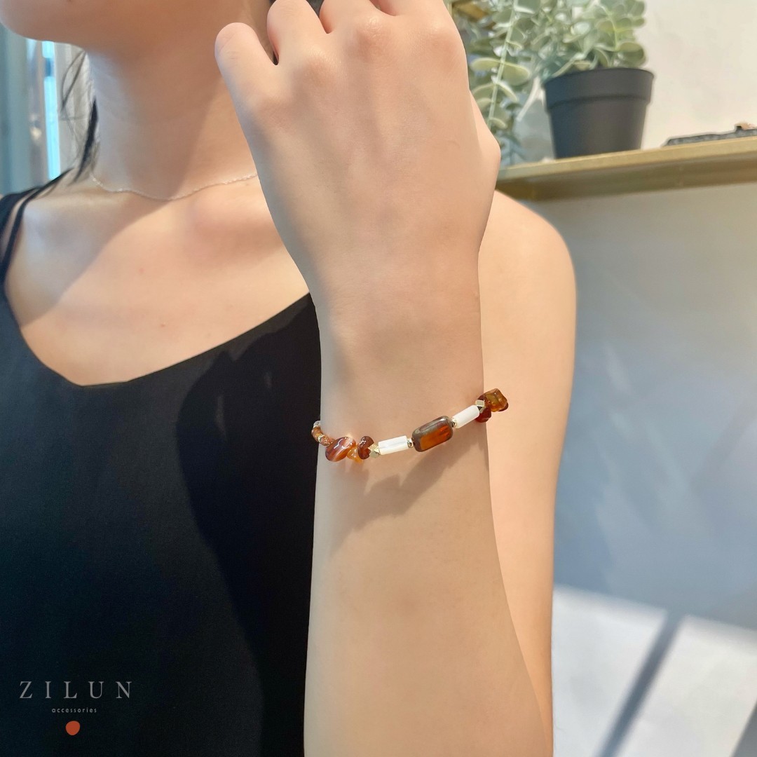 │輕奢│希望物語 • 天然石 • 手鍊 • 美國14K注金 • 14kgf