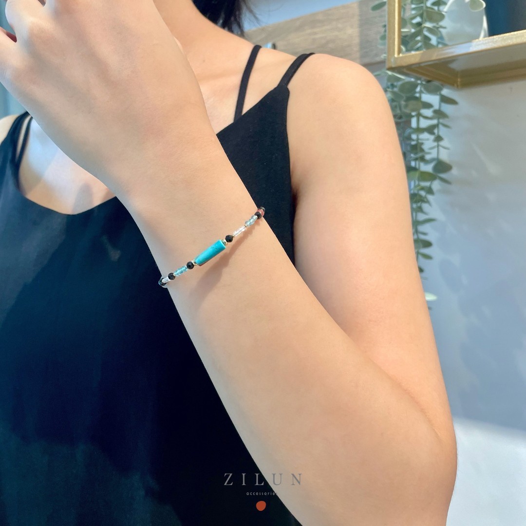 │輕奢│帝皇石物語 • 天然石 • 手鍊 • 美國14K注金 • 14kgf