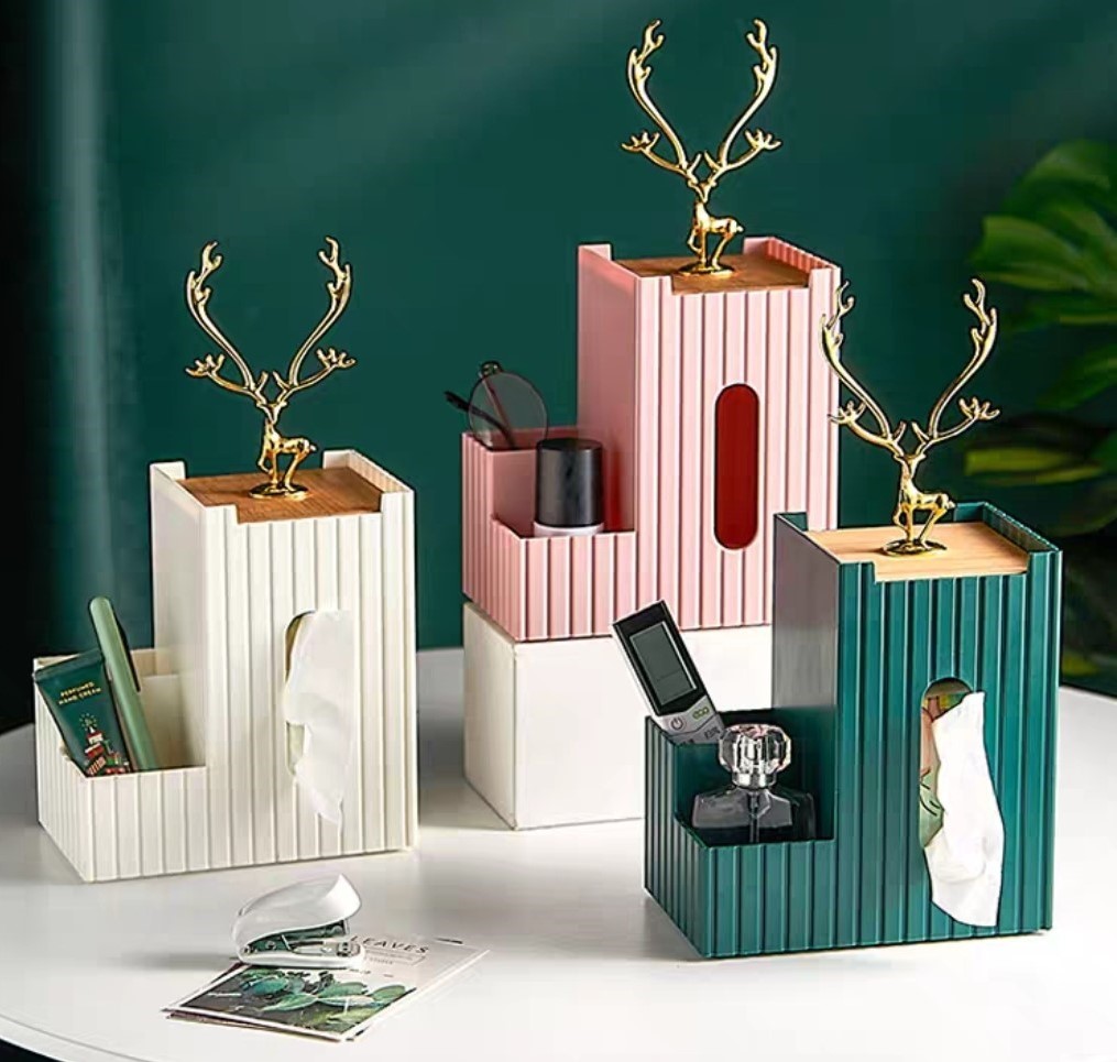 輕奢紙巾收納架