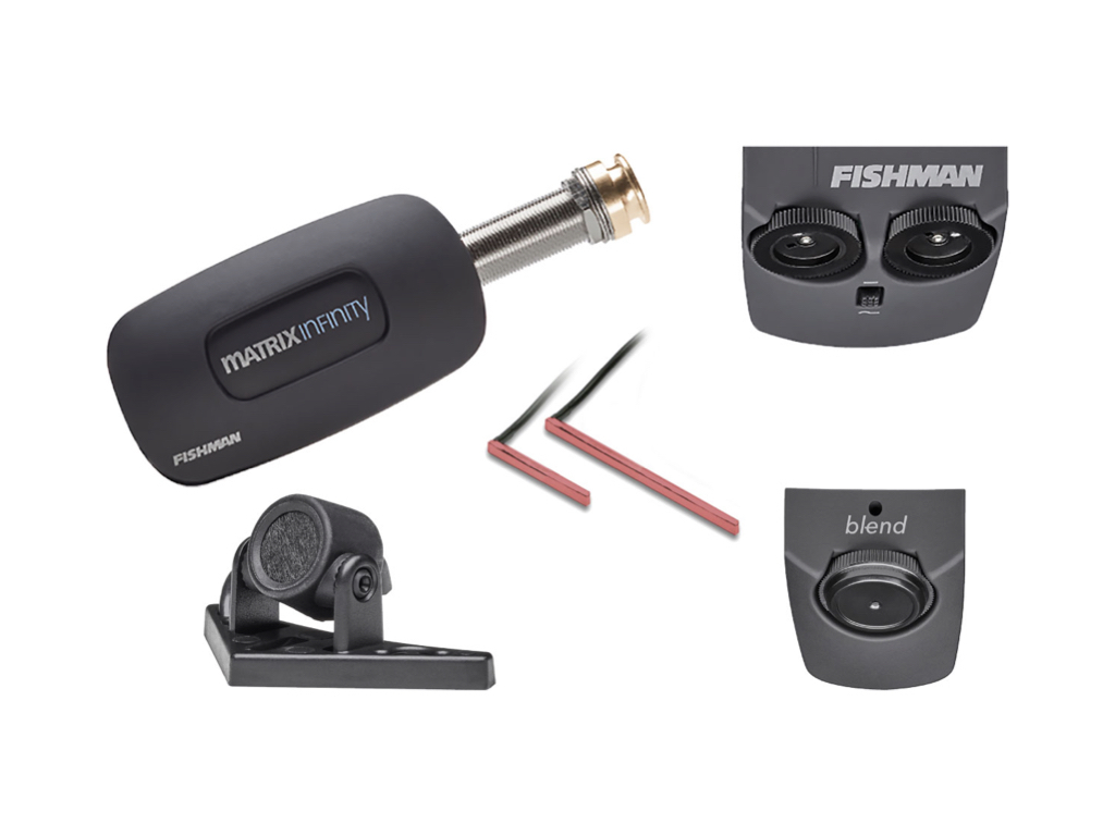 Fishman - Matrix Infinity mic blend 雙系統拾音器  下弦枕 麥克風 還原度高（吉他/烏克麗麗）pickup