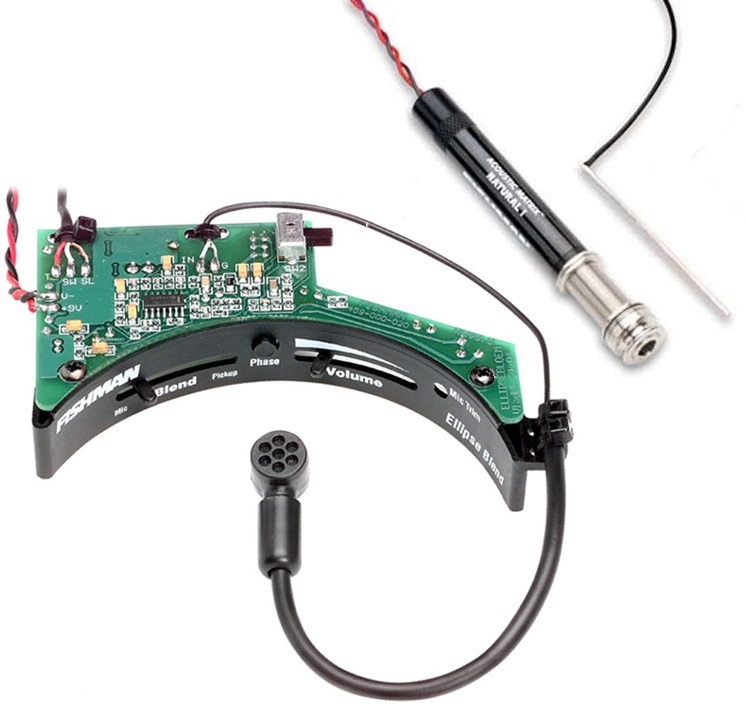 Fishman - Ellipse Matrix Blend 雙系統拾音器 下弦枕 麥克風 pickup