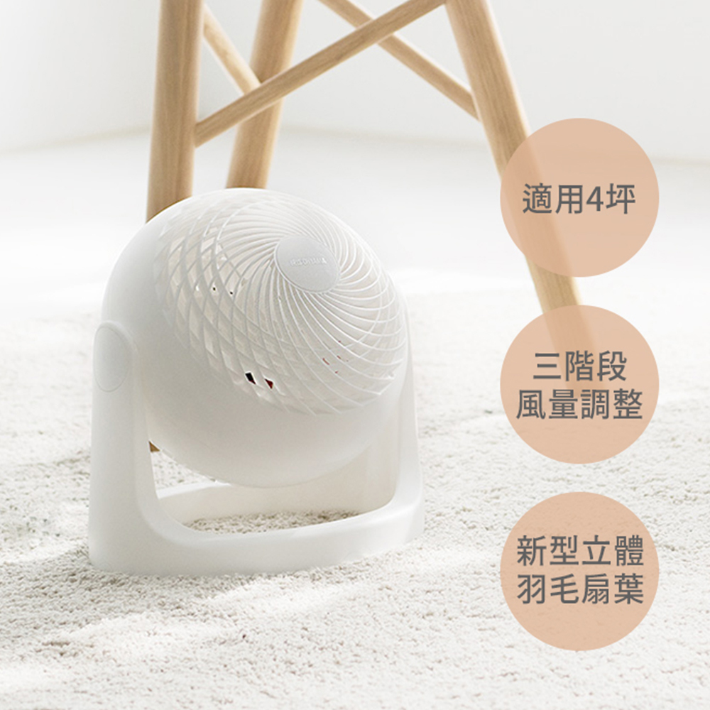 【IRIS】PCF-HE15空氣循環扇(白色)