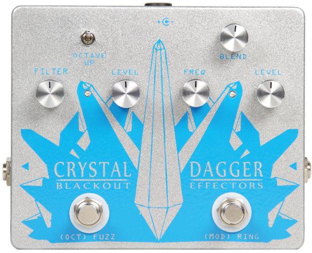 BLACKOUT CRYSTAL DAGGER 破音變調模擬 效果器