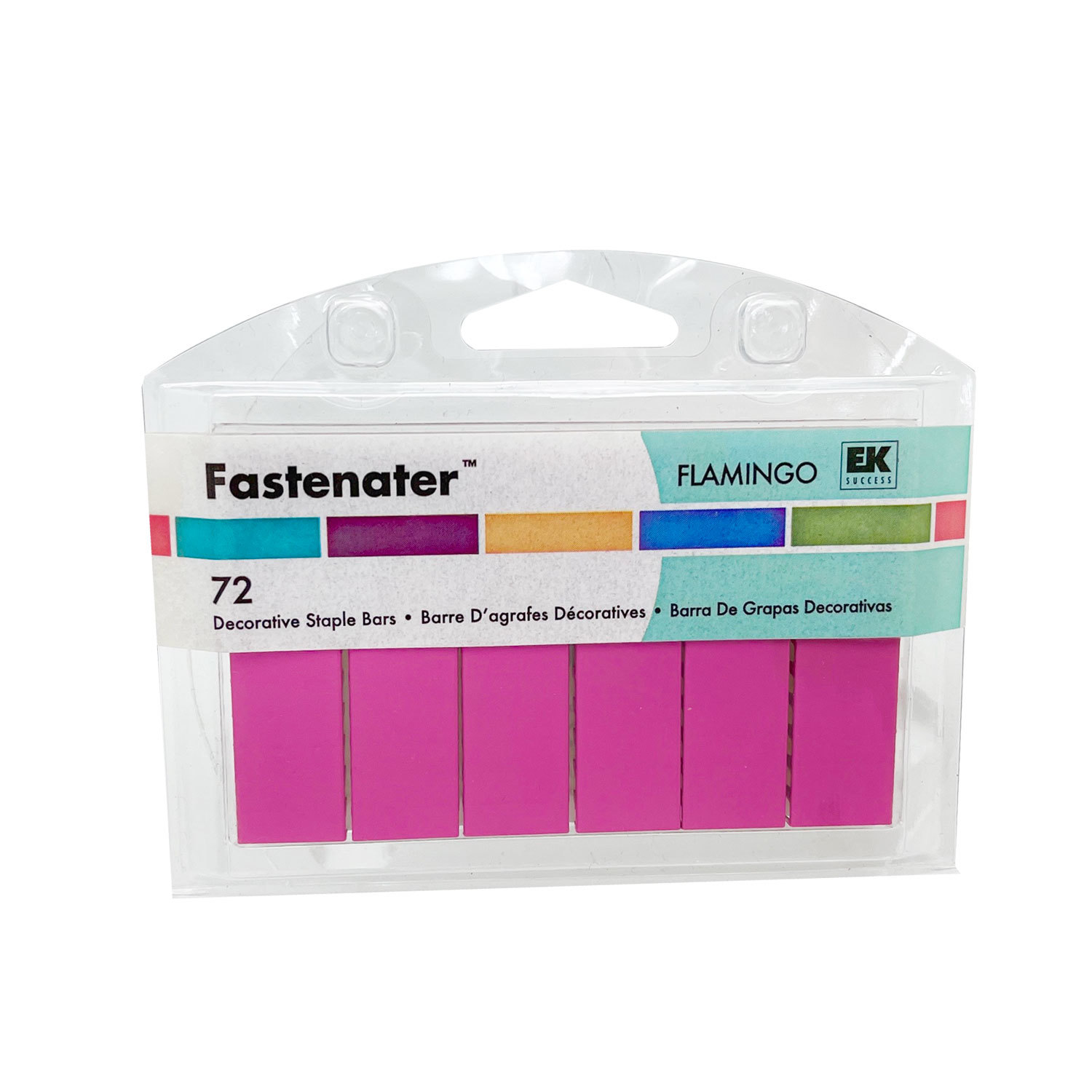 艾力典藏絕版【彩繪釘書針】-桃紅