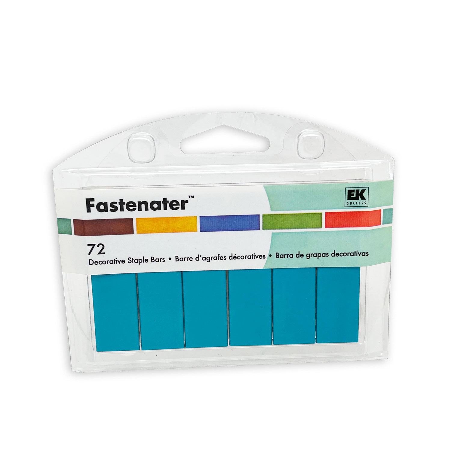 艾力典藏絕版【彩繪釘書針】-珊瑚藍