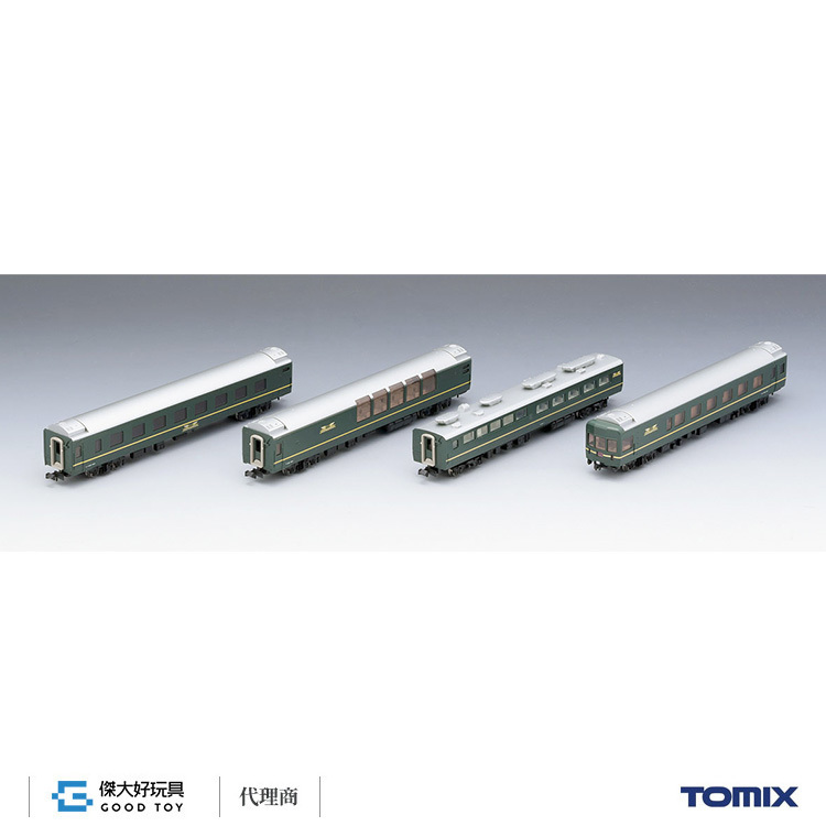 TOMIX 98360 特急寢台客車 24系25形 Twilight Express 增結A (4輛)