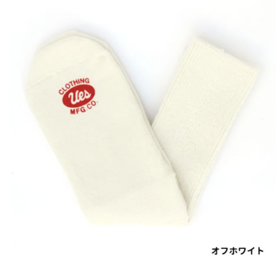 UES 純棉三層織超舒適單色長襪