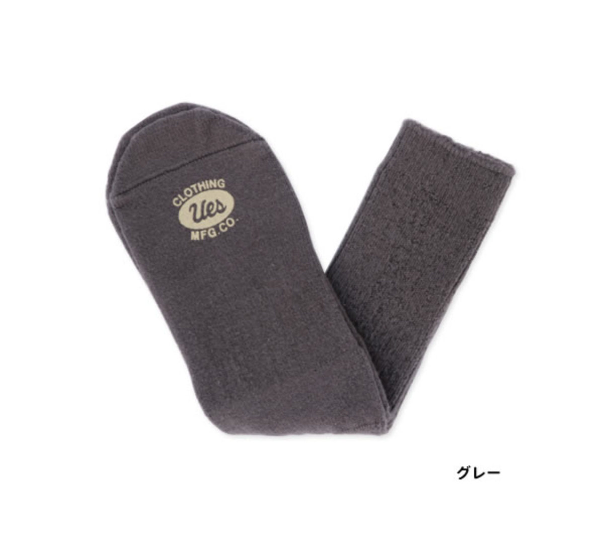 UES 純棉三層織超舒適單色長襪